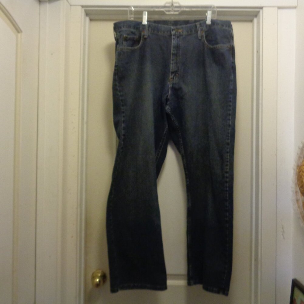 STURDY WORK WRANGLER MENS JEAN PANTS RELAX STRAIGHT 40 BY 30